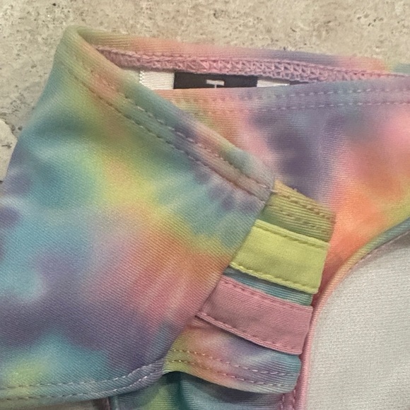 Hurley Kids Rainbow Tie-Dye Bikini - Picture 4 of 8